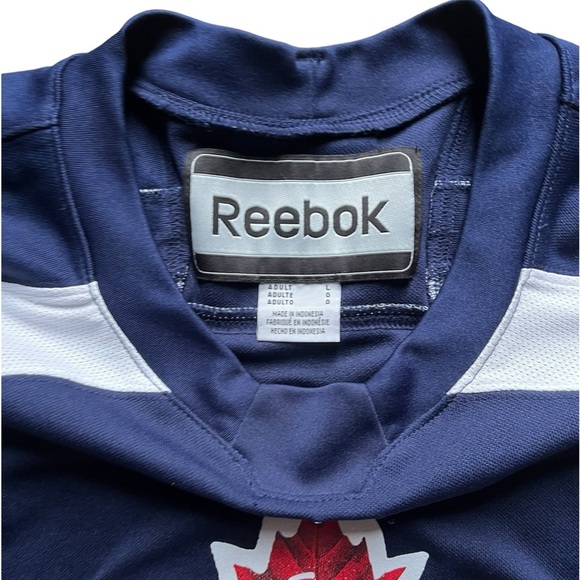 Men’s Large Molson Canadian Reebok Hockey Jersey - Picture 4 of 4